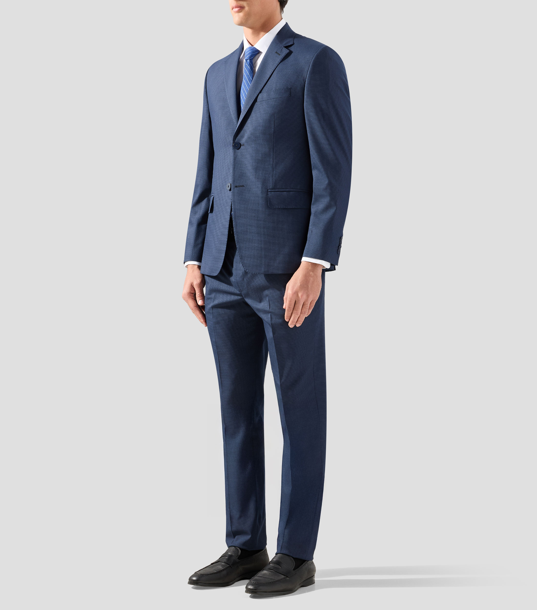 Traje Regular Microdiseño Hombre